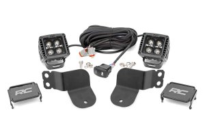 Polaris General 1000 EPS LED Light Kit - Cage Mount - Rough Country - 2